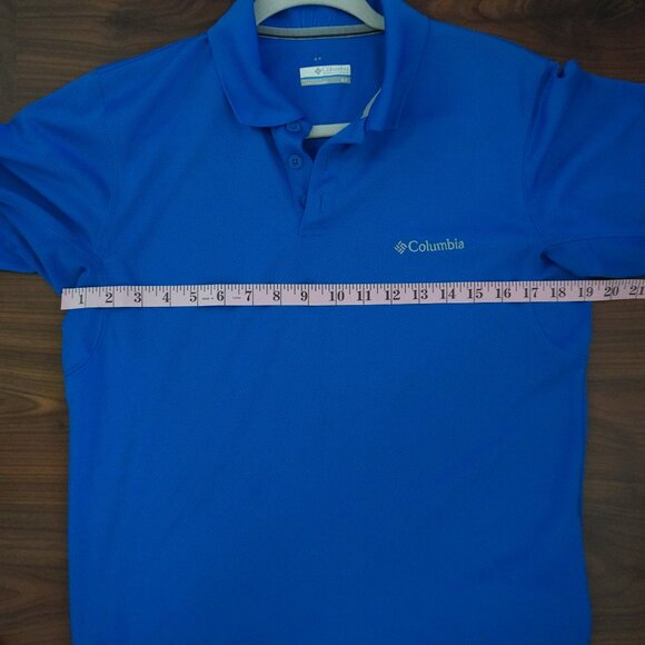 Columbia Mens Moisture Wicking Polo Shirt - Picture 4 of 6
